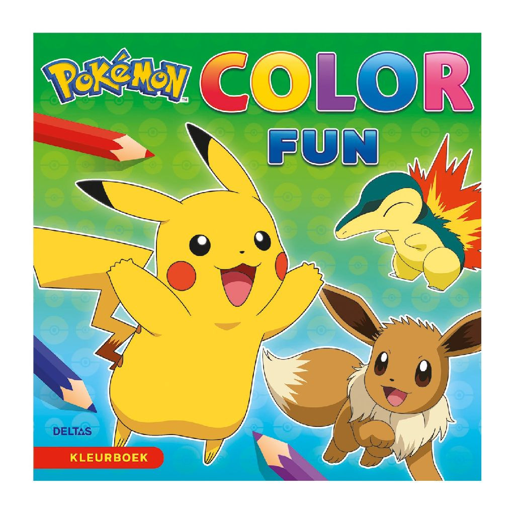 Pokemon Color Fun Kleurboek - 36 Pagina's