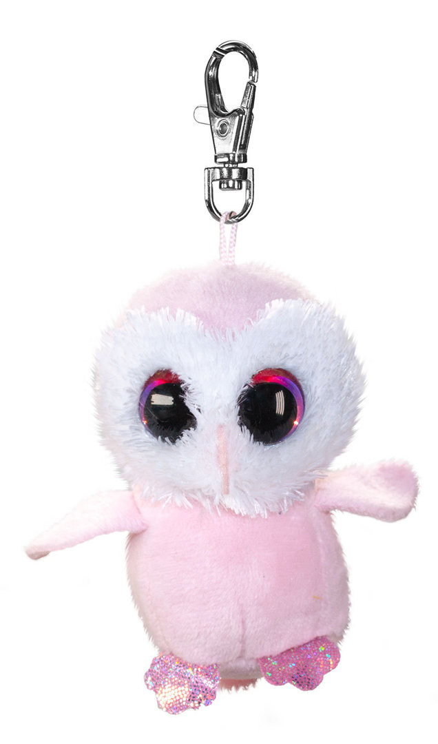 Lumo Stars Knuffeldier Lumo Owl Pöllö met clip - Mini - 8,5cm