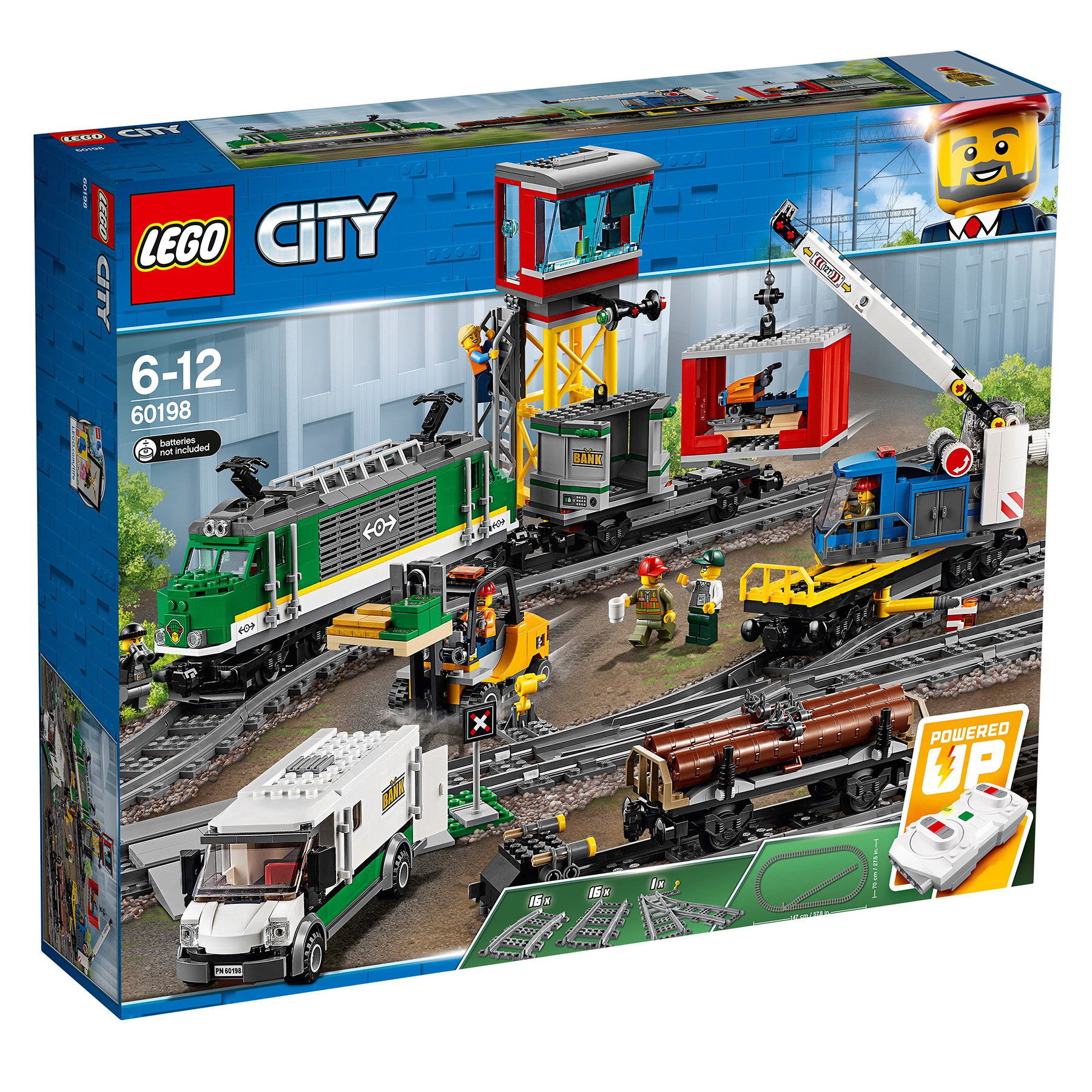 LEGO 60198 CITY - Vrachttrein - Trein