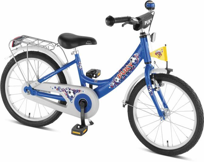 PUKY 4222 ZL 16-1 Alu - 16 Inch - Voetbal Blauw - Kinderfiets