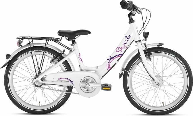 PUKY 4446 SKYRIDE 20-3 Alu - 20 Inch - Wit - Kinderfiets