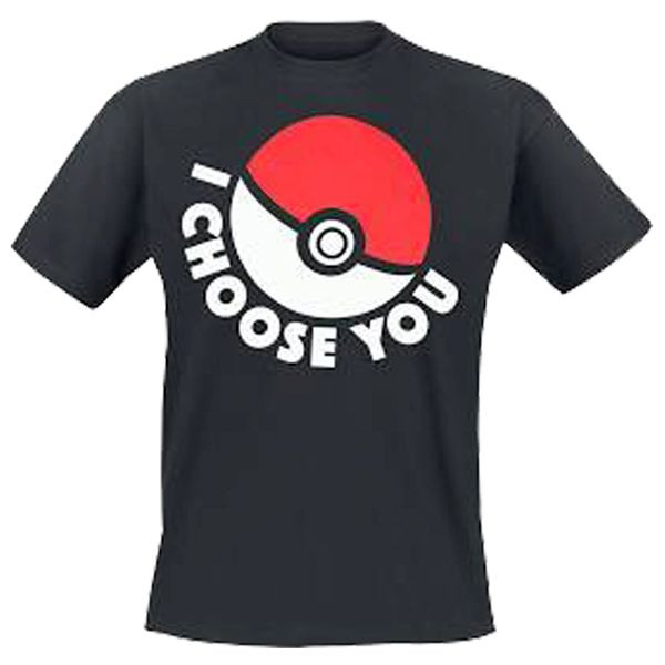 Pokémon T-Shirt - I Choose You - Maat XL