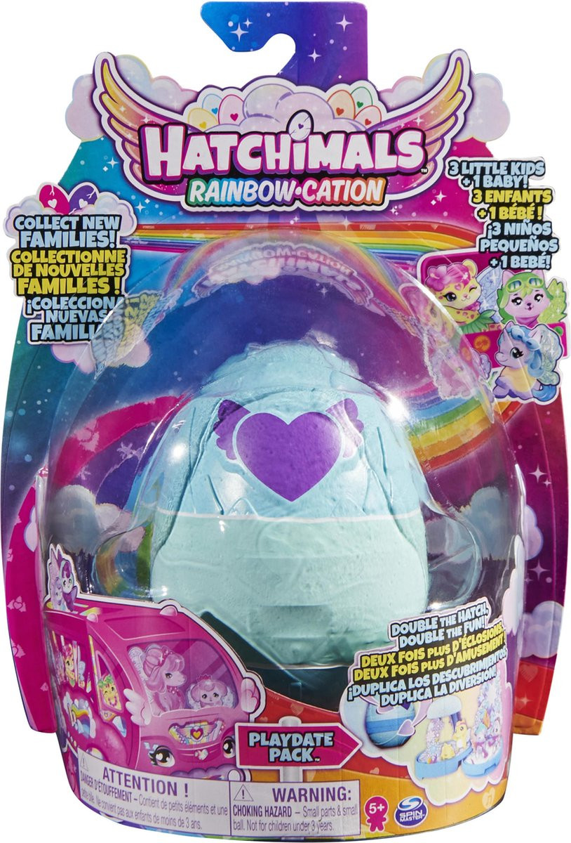 Hatchimals CollEGGtibles Rainbow-cation Playdate Fun - Prijs per Stuk