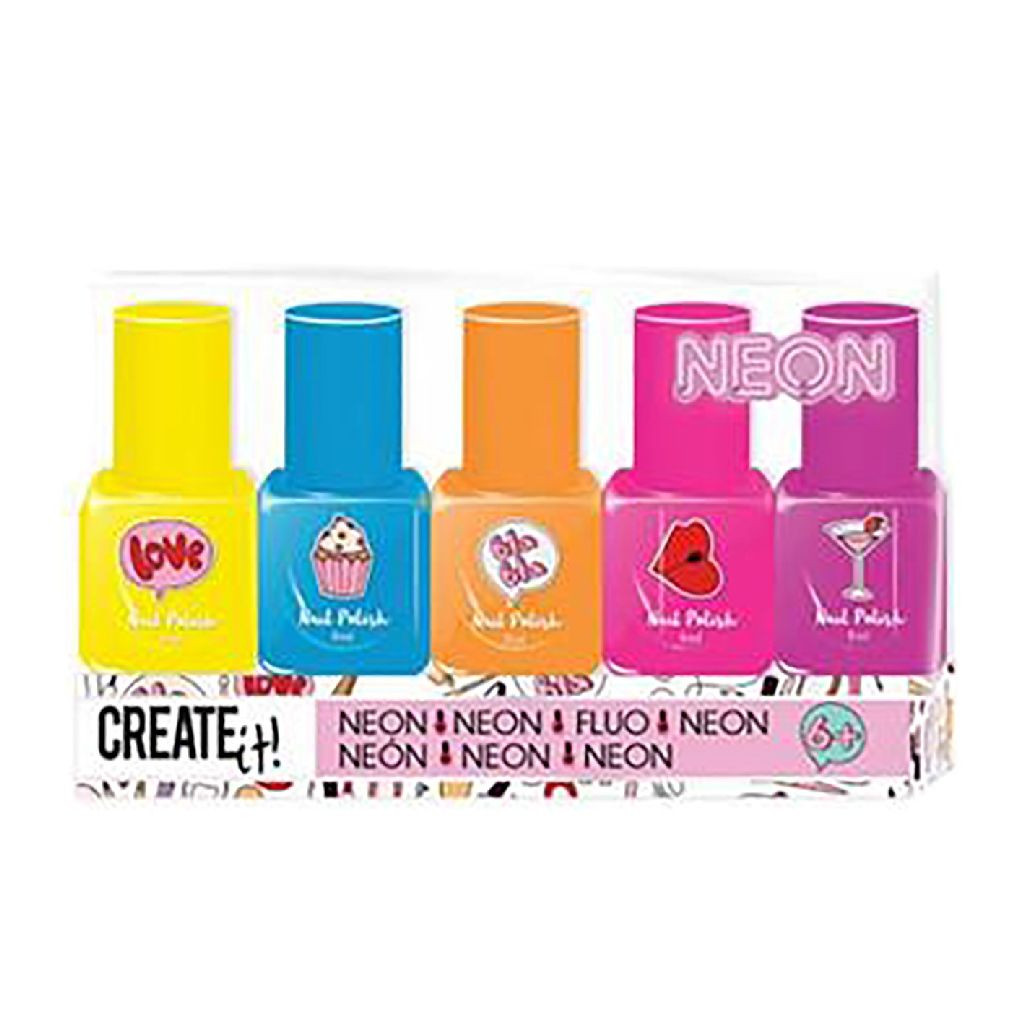 Create It! Nagellak Neon 5-Pack 