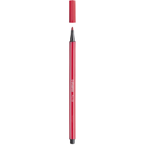 Stabilo Pen 68/50 Donker Rood