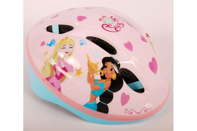 Disney Princess Fietshelm - Kinderhelm - 52-56 cm - Wit / Roze