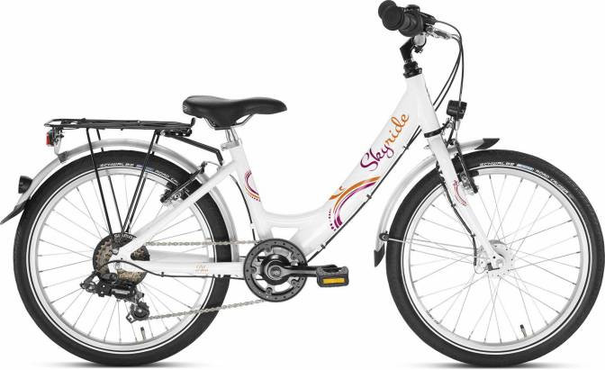 PUKY 4449 SKYRIDE 20-6 Alu - 20 Inch - Wit - Kinderfiets