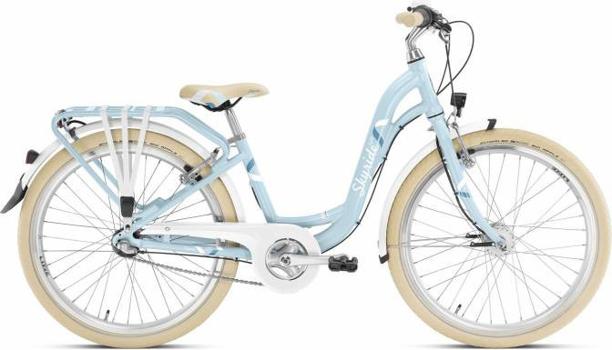 PUKY 4801 SKYRIDE 24-3 Alu light Classic - 24 Inch - Blauw - Kinderfiets 