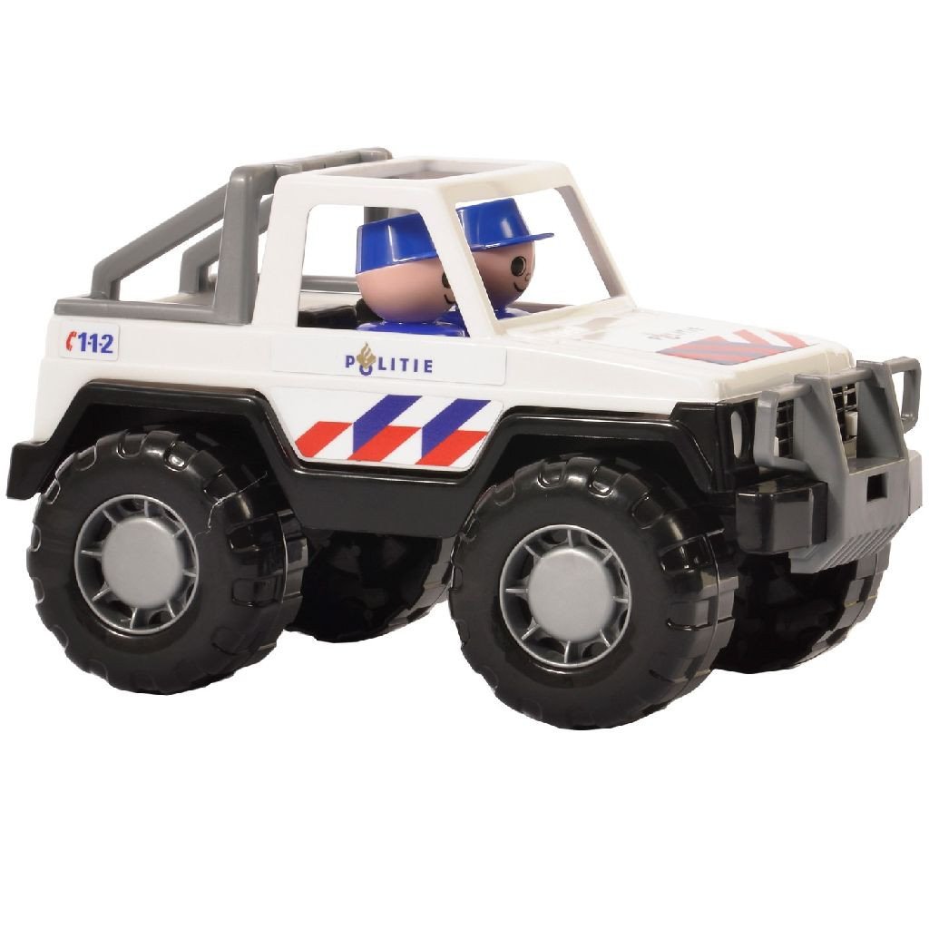 Politie Jeep met Agenten