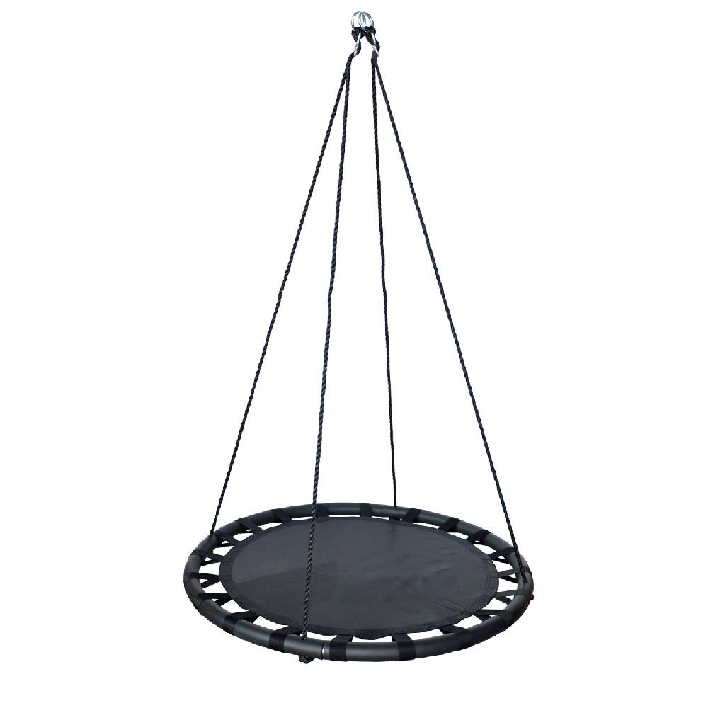 Outdoor Play Schommel Schotel Mat - 100 cm - Zwart - Net Schommel max 100kg