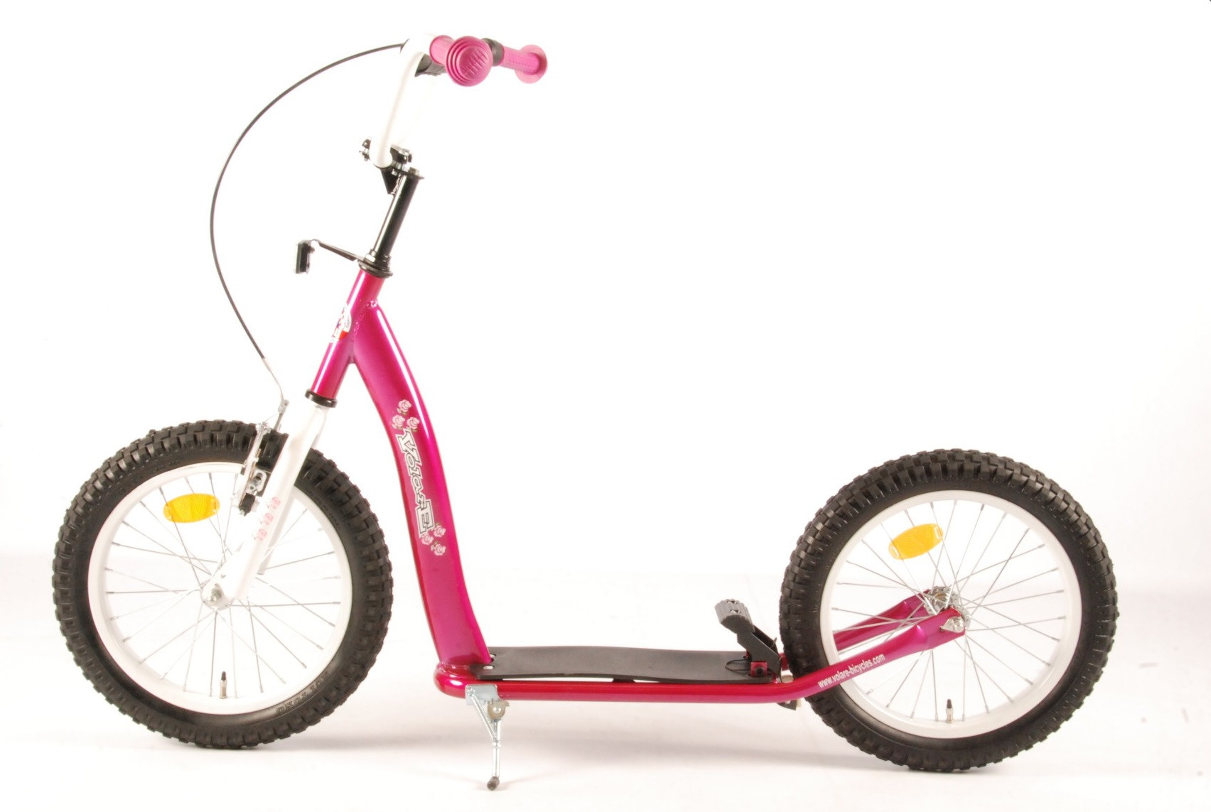 Autoped step Yipeeh Volare Roze Wit 01646