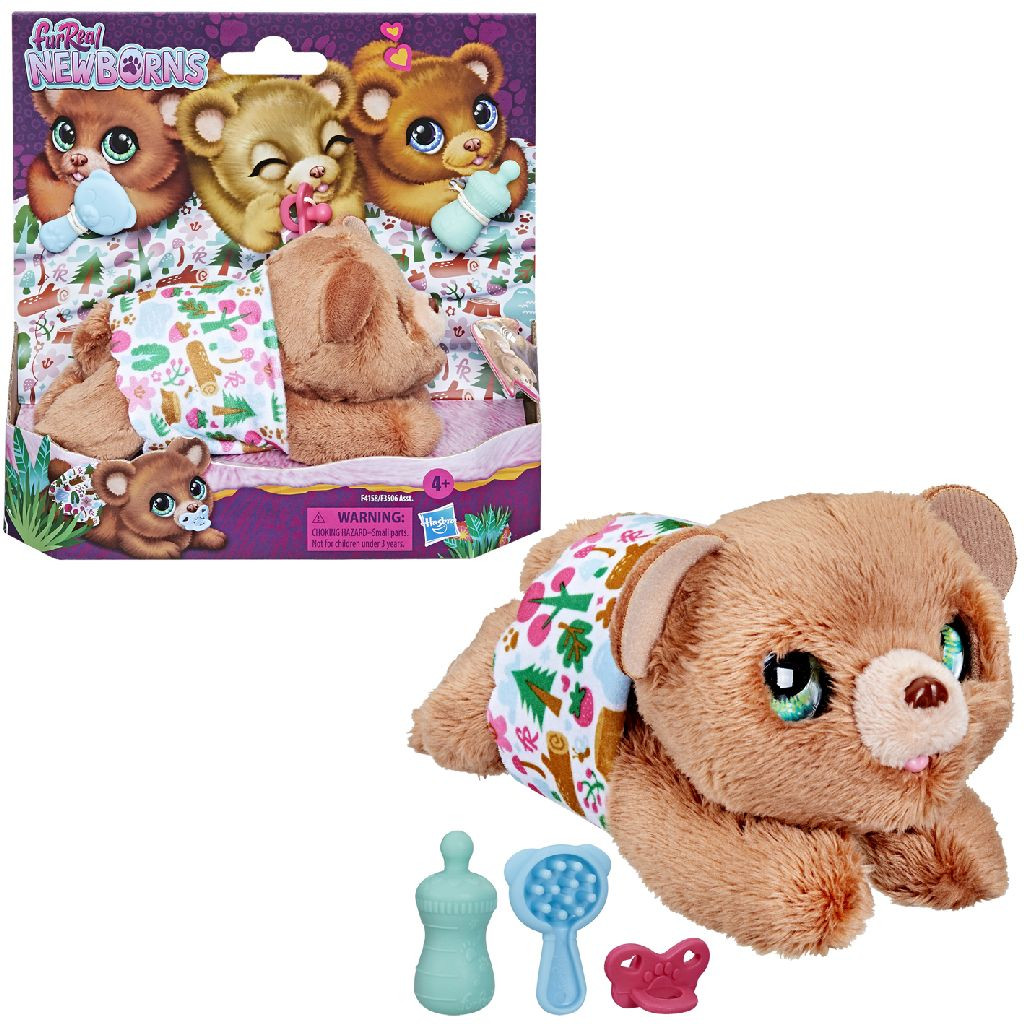 FurReal Newborns Bear - Interactieve Knuffel