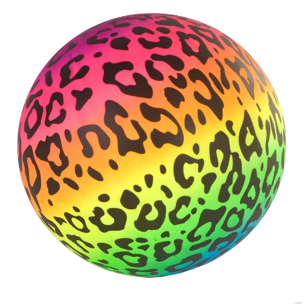 Bal Rainbow Luipaard  - 20 cm