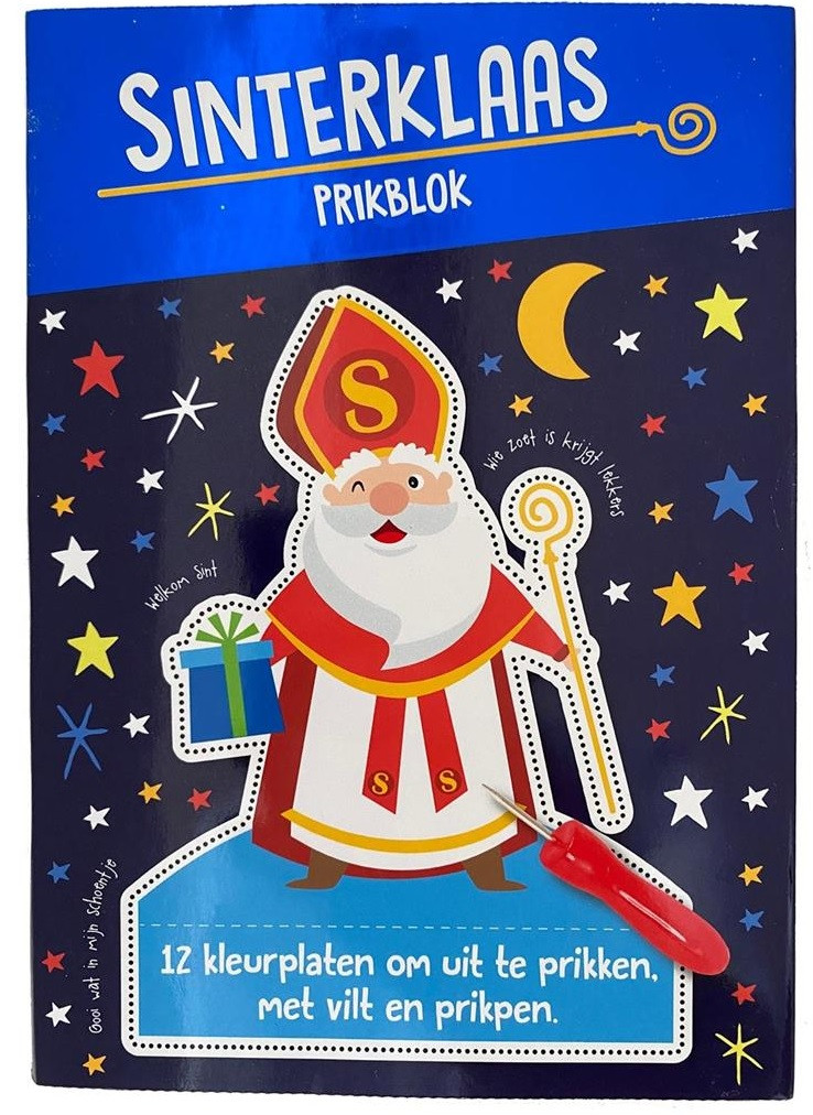 Sinterklaas Prikblok