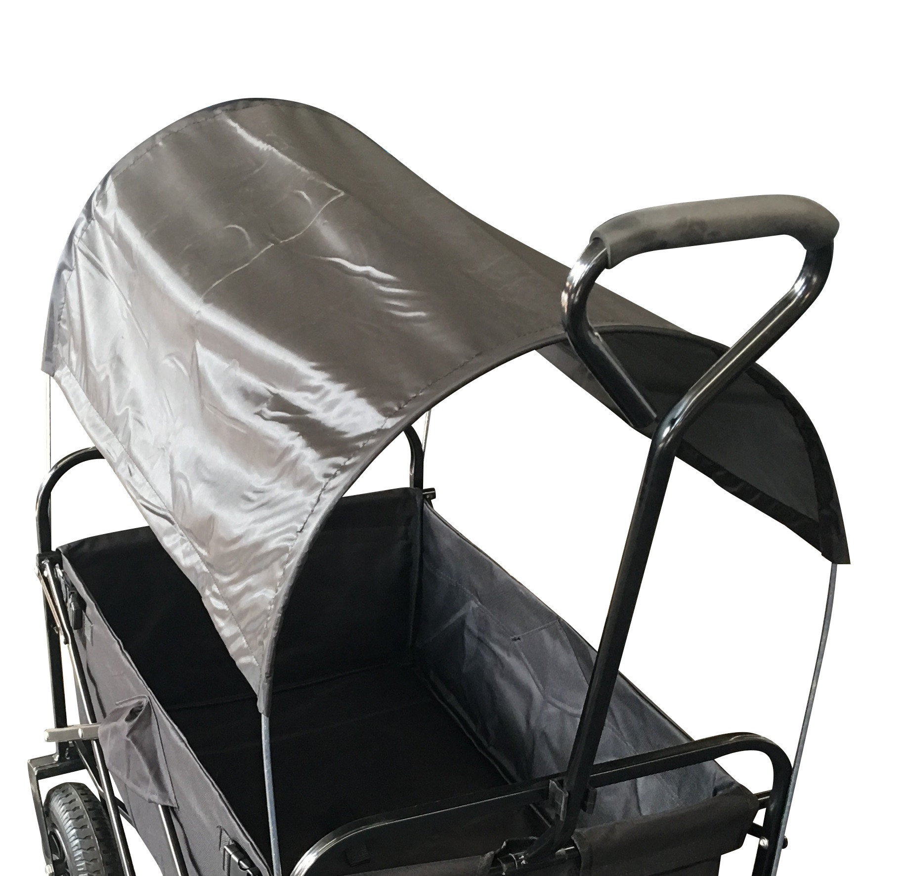 Bolderkar / Bolderwagen Huif - Polyester - Zwart - Past alleen op de Bolderwagen van BolderCar