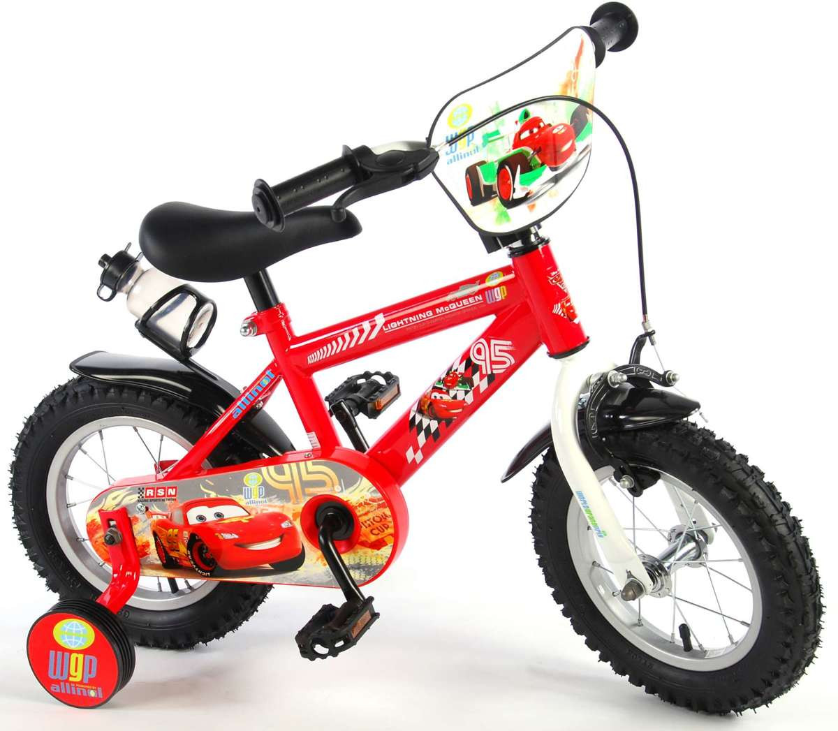 Disney Cars Kinderfiets - 12 Inch - Rood