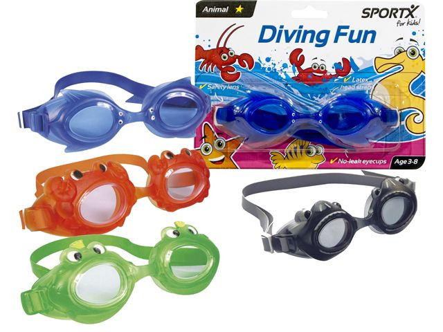 Sportx Duikbril Animal - Voor kinderen - Prijs per Stuk