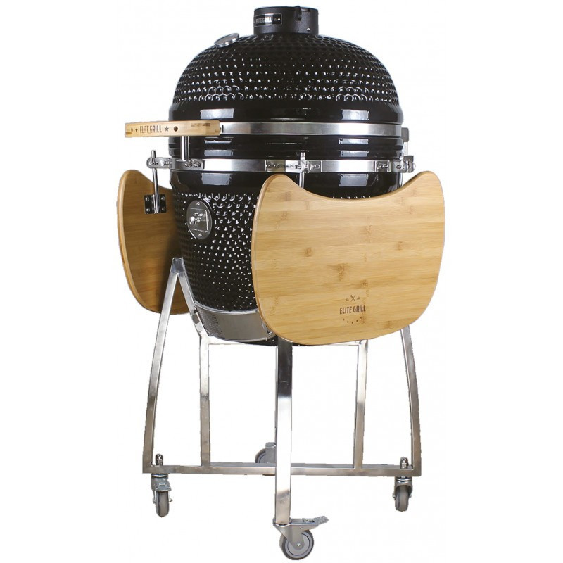 EliteGrill BBQ 55 cm / 21 Inch met Regenhoes - Barbecue - Kamado