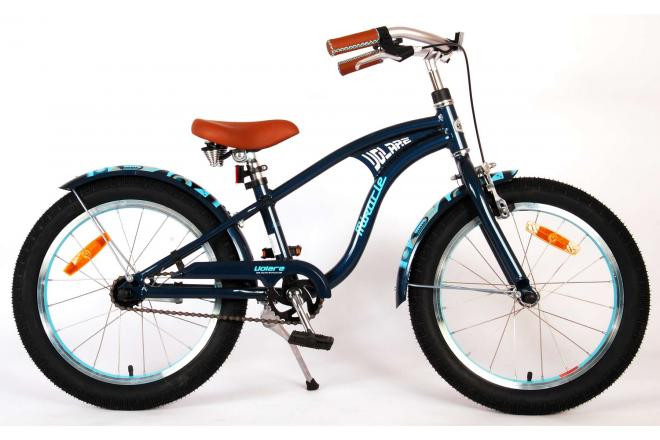 Volare Miracle Cruiser Kinderfiets - 18 inch - Mat Blauw