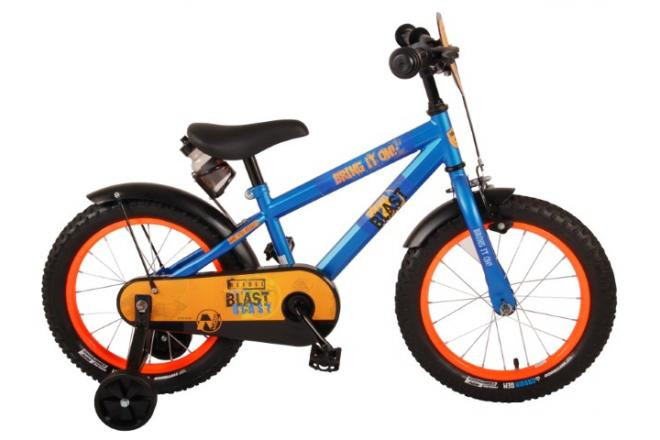 NERF Kinderfiets - 16 inch - Satijn Blauw