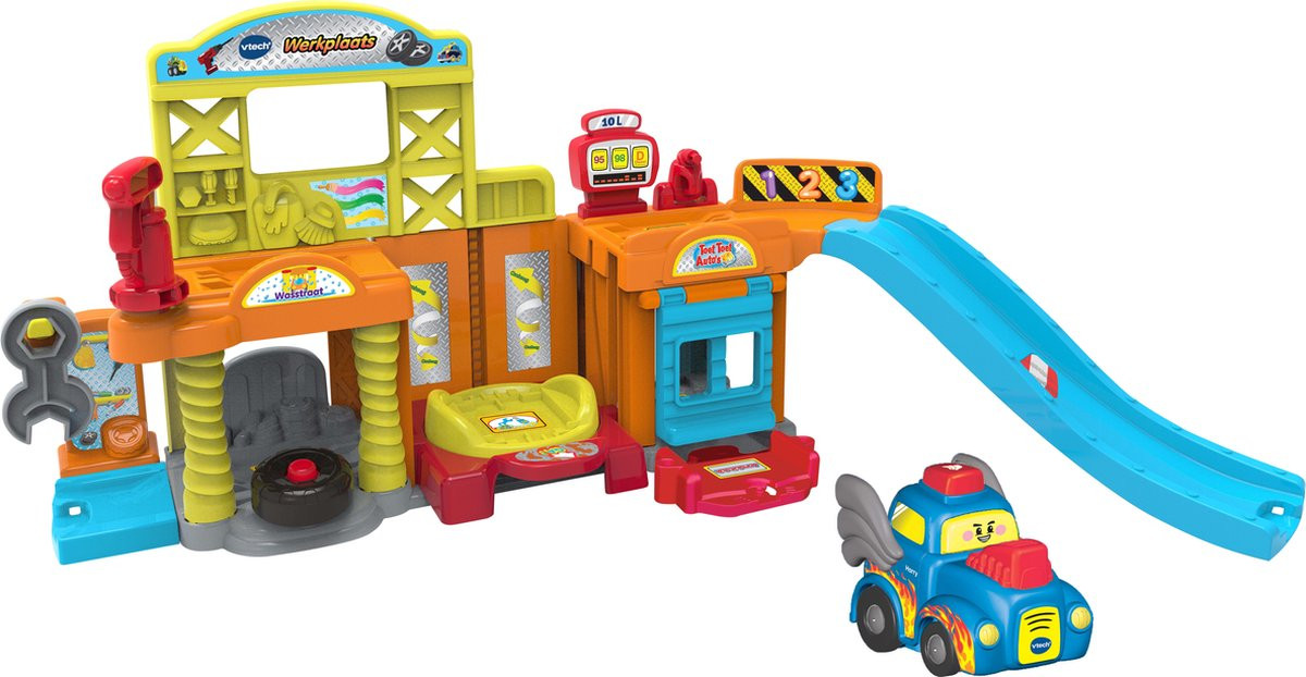 VTech Toet Toet Auto's Werkplaats - Speelset