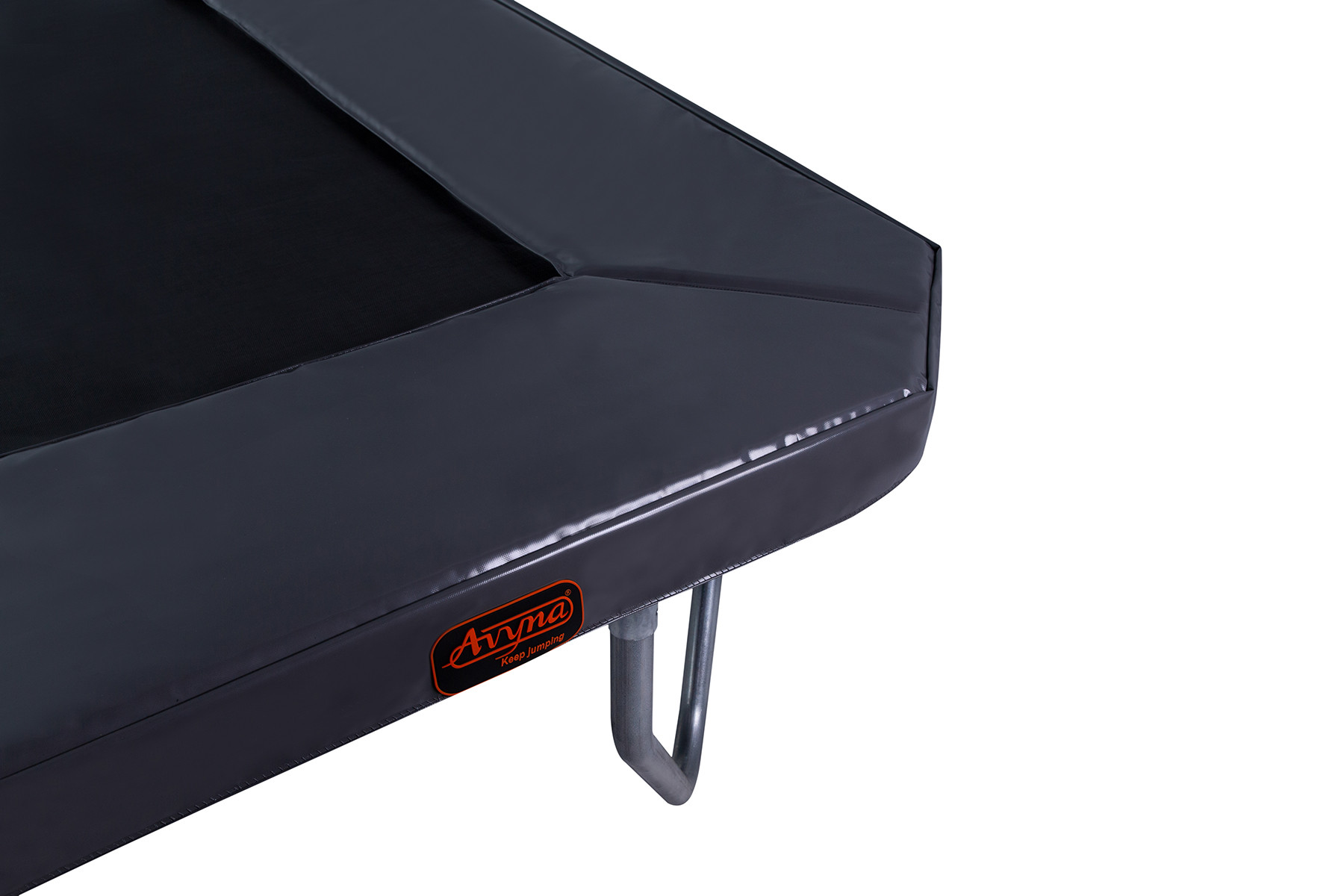 Avyna Trampoline Beschermrand HD Plus - Op poten - 275 x 190 (213) - Grijs