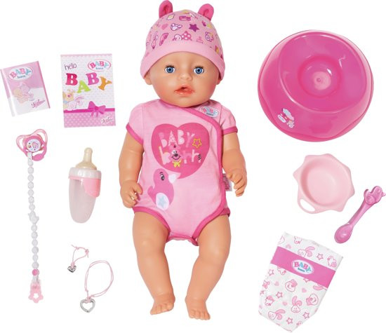 BABY born  Interactieve Babypop - Meisje - Soft Touch