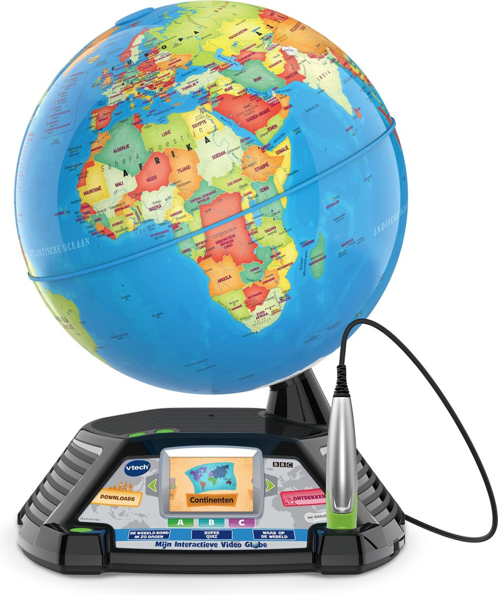 VTech Interactieve Video Globe - Wereldbol