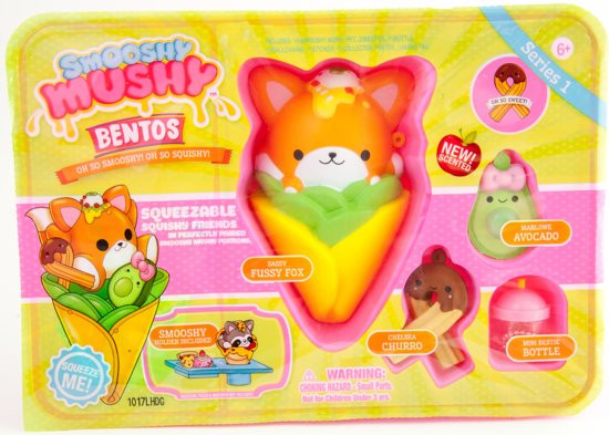 Smooshy Mushy Plastic Bento Box - Sassy Fussy Fox
