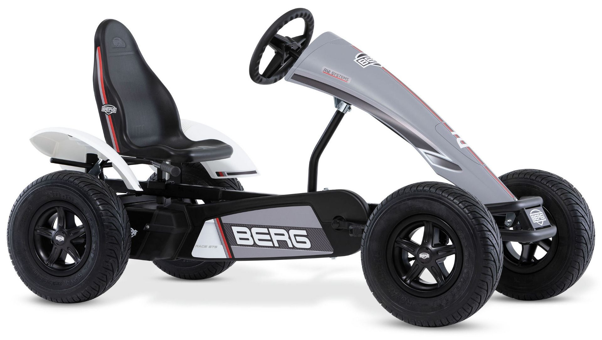 BERG Skelter XXL E-BFR - Race GTS - Elektrische Skelter - Grijs
