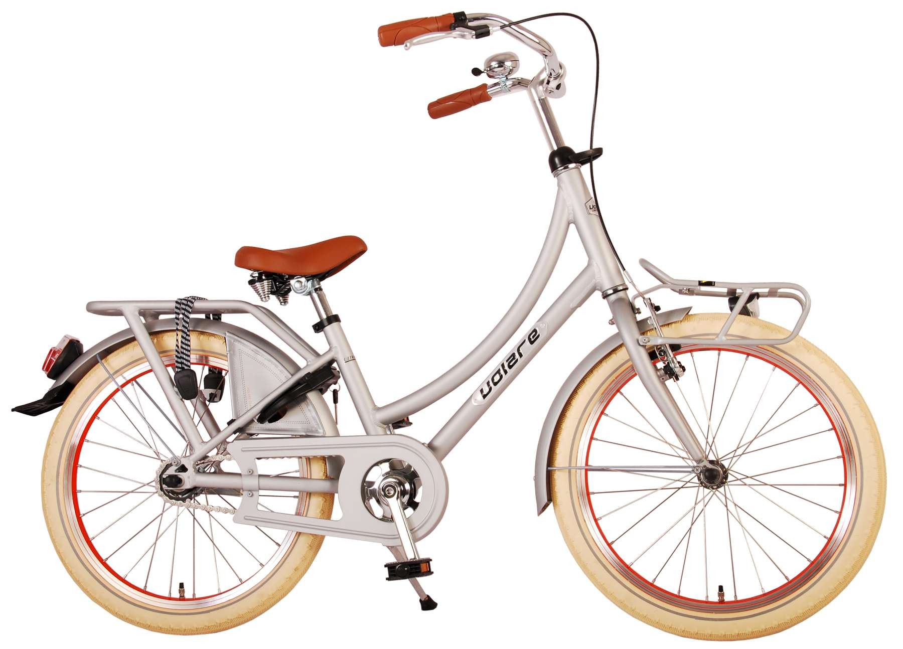 Volare Classic Oma Fiets - 20 inch - Mat Zilver