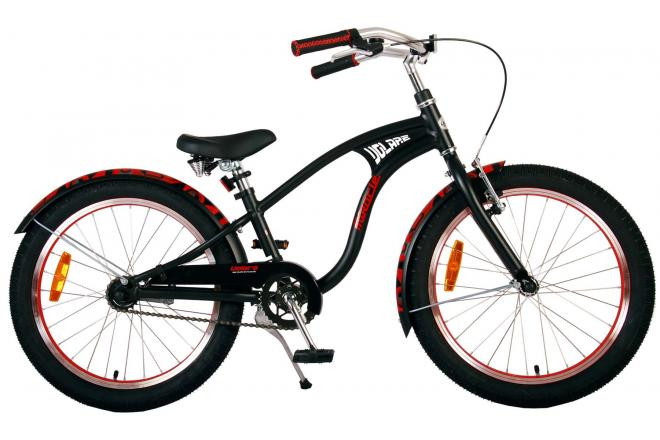 Volare Miracle Cruiser Kinderfiets - 20 inch - Mat Zwart