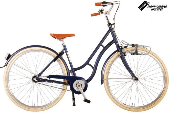Volare Lifestyle Fiets - 51 cm - 28 inch - Shimano Nexus 3 versnellingen - Jeans Blauw