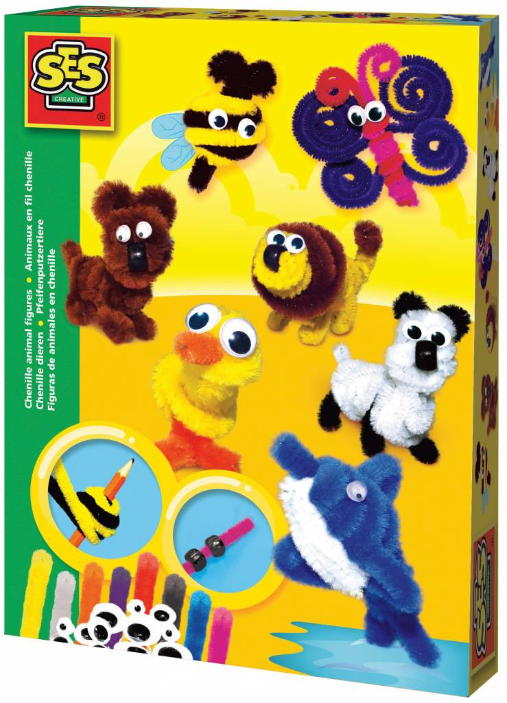 SES Chenille Dieren Figuren