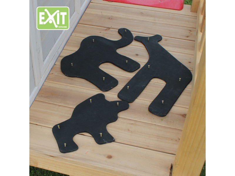 Safari Krijtbord - Exit