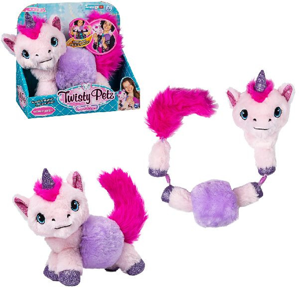 Twisty Petz Plush Unicorn Eenhoorn - Knuffel 