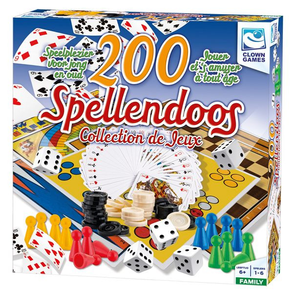 Clown Games 200 Spellendoos - Bordspel