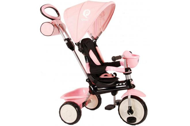 QPlay Driewieler Comfort 4 in 1 - Roze