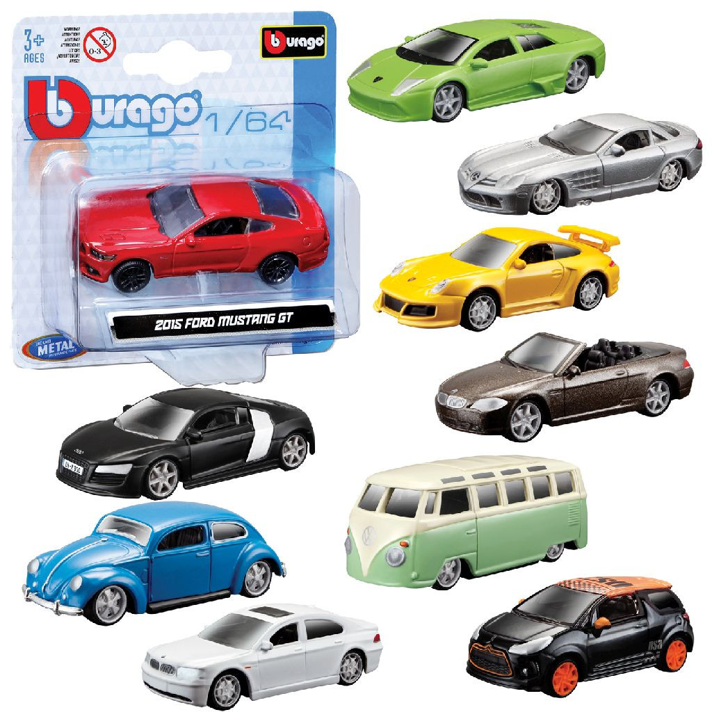 Bburago 1:64 Dc Auto - Prijs per Stuk