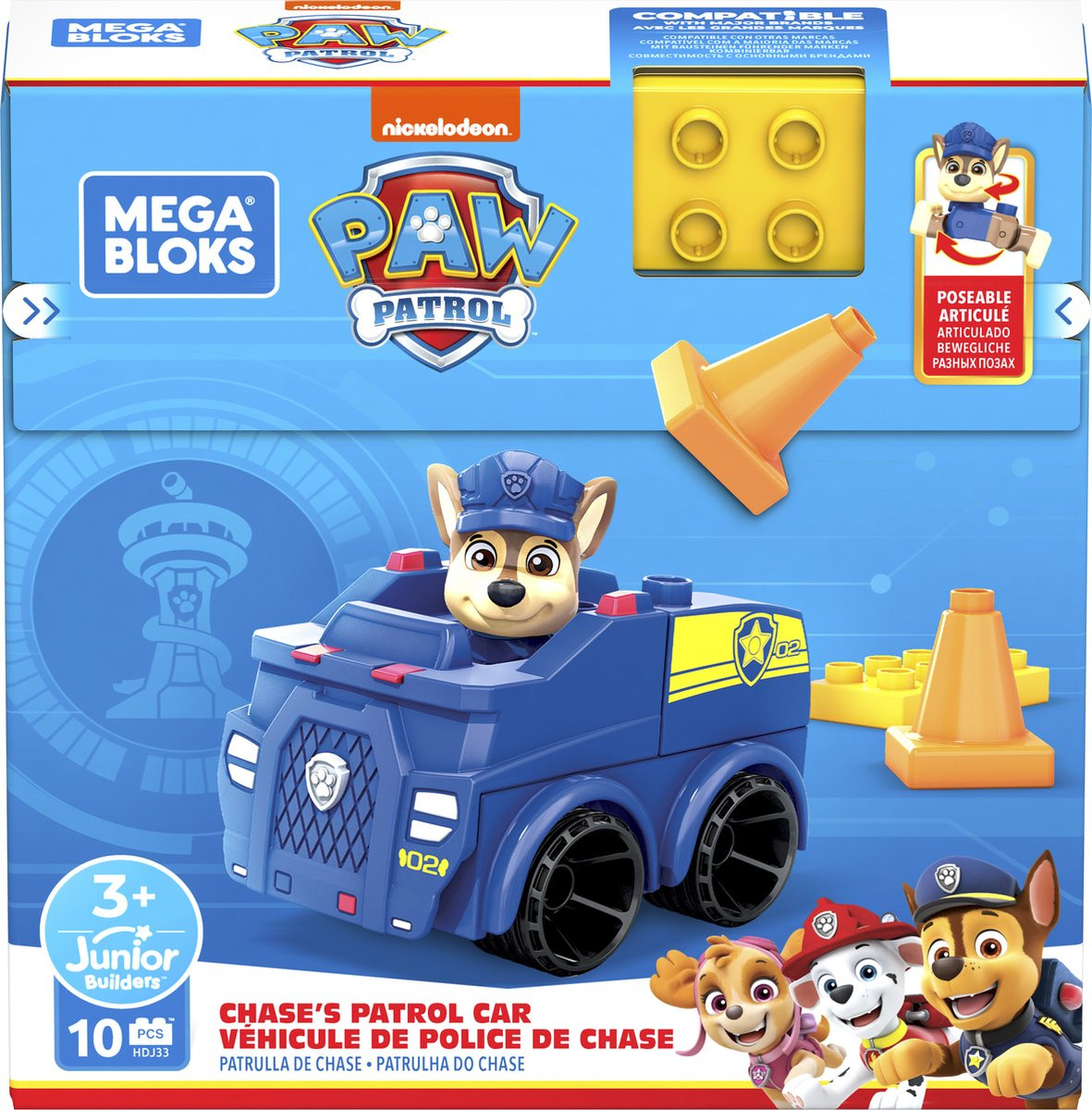 Mega Bloks PAW Patrol Chase Patrouillewagen