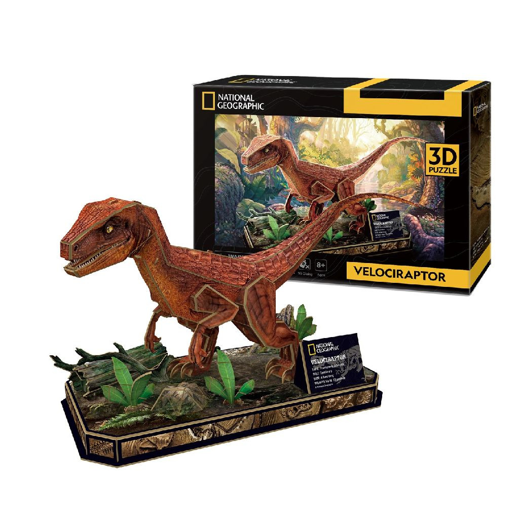 3D Puzzel Velociraptor