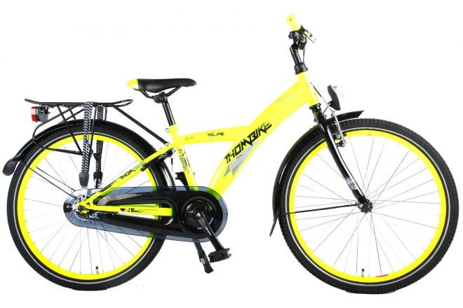 Volare Thombike City Kinderfiets - Jongens - 24 Inch - Neon Geel