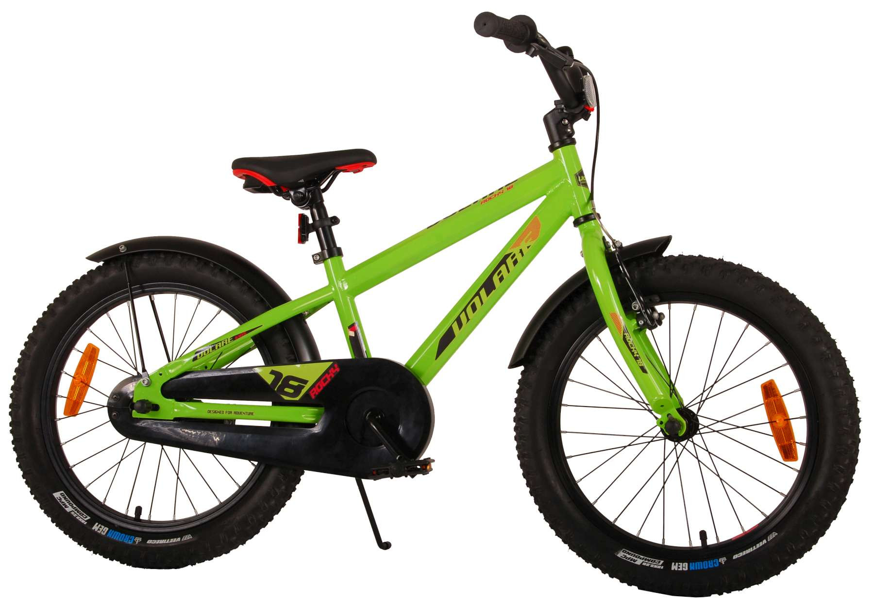 Volare Rocky Kinderfiets - 18 Inch - Groen - Prime Collection