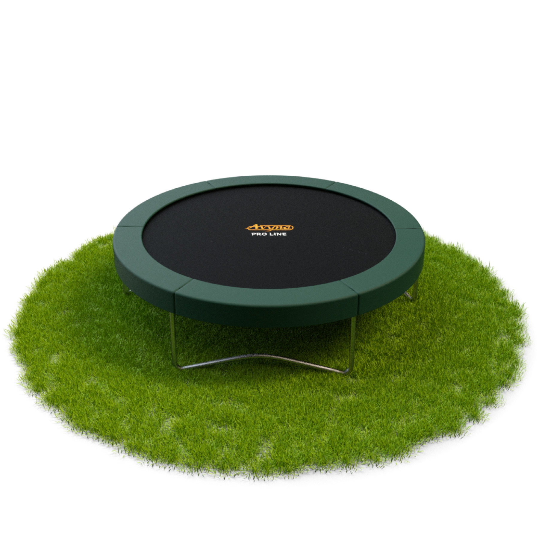 Avyna Pro-Line Trampoline - ø 245 (8ft) - zonder veiligheidsnet - Groen