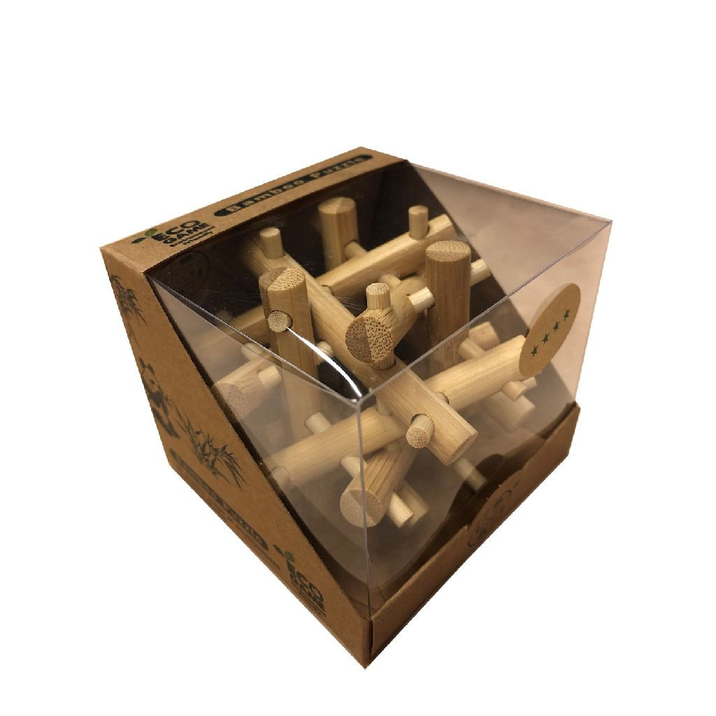 Eco Bamboo Puzzle Sticks - IQ Puzzel