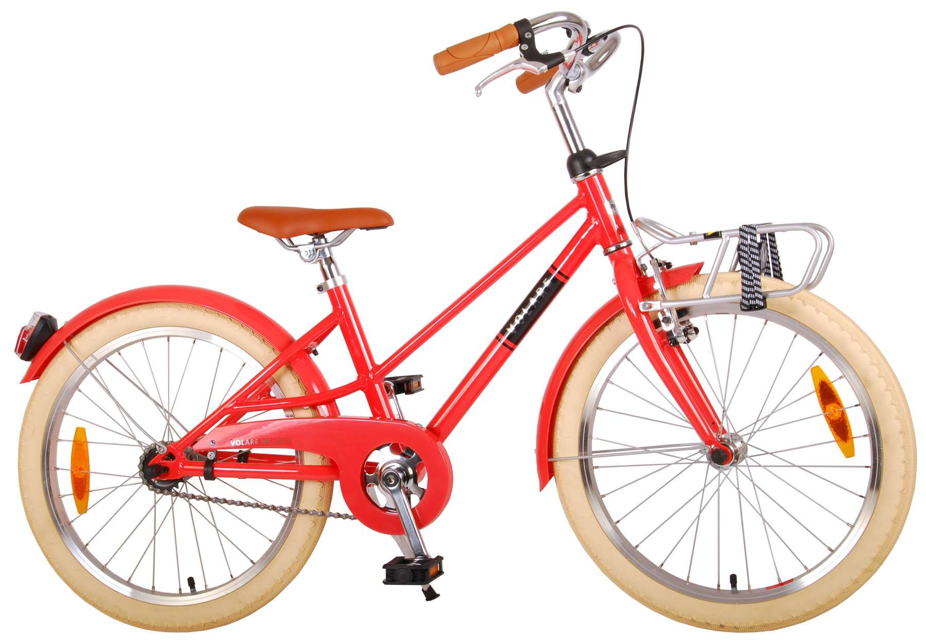 Volare Melody Kinderfiets - 20 Inch - Koraal Rood - Prime Collection