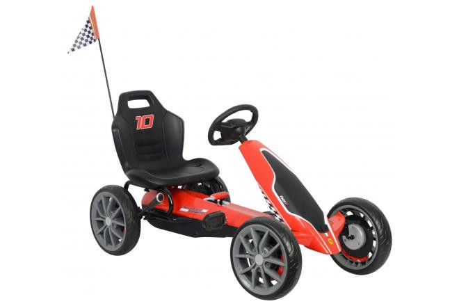 Scuderia Ferrari Go Kart - Skelter - Groot - Rood