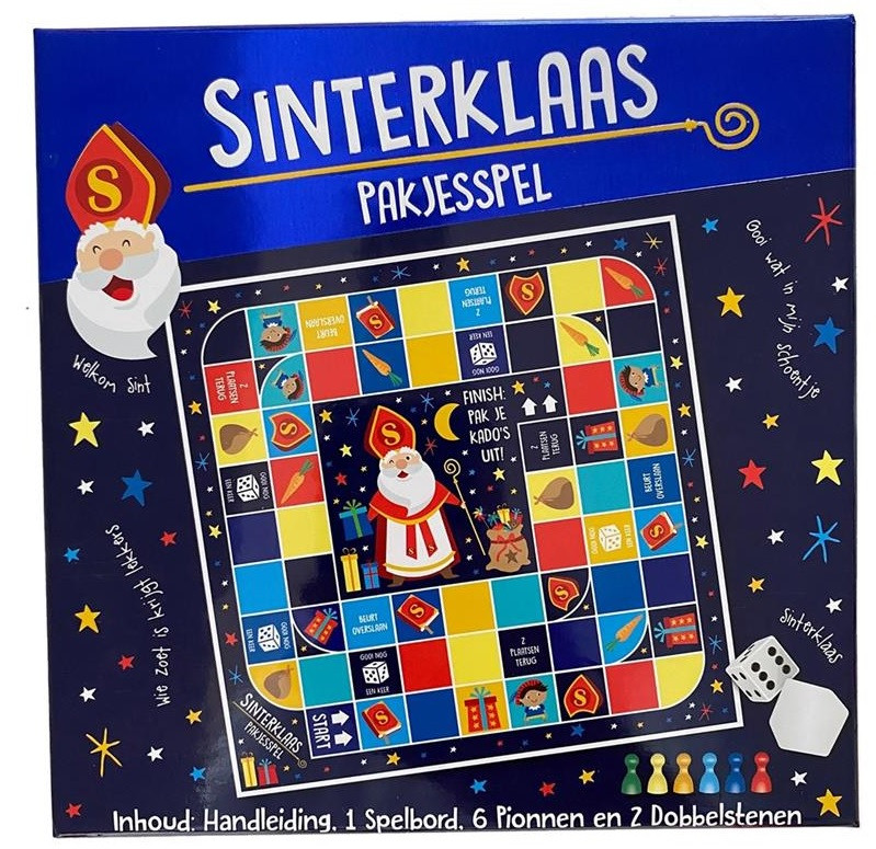 Sinterklaas Pakjesspel - Kinderspel - Partyspel