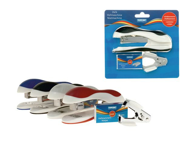 Nietmachine met 640 Nietjes en Ontnieter 