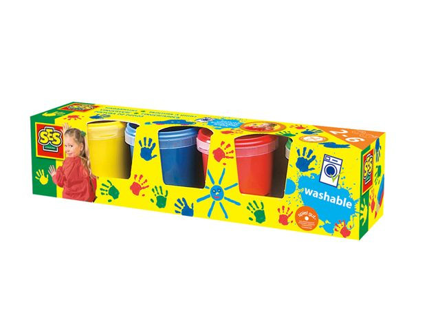 SES 00305 Vingerverf - Basis kleuren